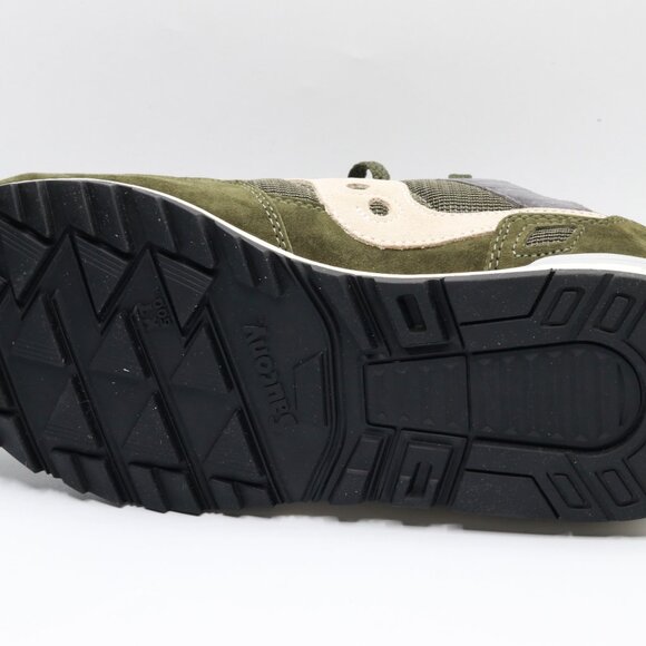 Saucony Shadow 5000 Mens Grey/Silver Trainers, 22 green gray,9 US - Picture 4 of 4